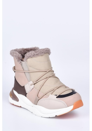 VİCCO 21K.368 BEJ-KAHVE KÜRKLÜ ÇOCUK BOT Kahverengi