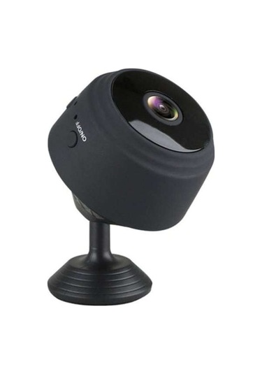 Kangvka A9 Siyah Ev Wifi Gözlem Kamerası - 1080p Hd, Gece Görüşü, Dış Etkinlikler İçin Çocuk İzleme Kamerası