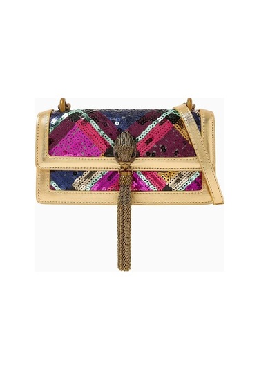Kurt Geiger Shoreditch Small %100 Deri Kadın Omuz Çantası Çok Renkli