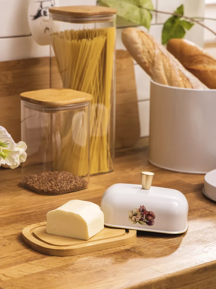 Agness Tereyağı Ve Peyniri İçin Kapaklı Sosluk 239386840 Beyaz