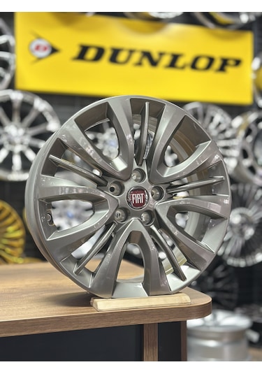 Sıfır Opar 16 İnç 5x98 Fiat Egea, Doblo, Fiorino Füme Jant Takımı