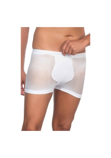 Moon Wear Beyaz Mı Emay 2106 Soft Erkek Boxer Beyaz