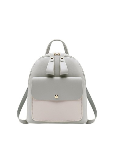 Dancemonkey Telefon Sırt Omuz Moda Mektup Küçük Haberci Gri Çanta Bayan Zq Gri