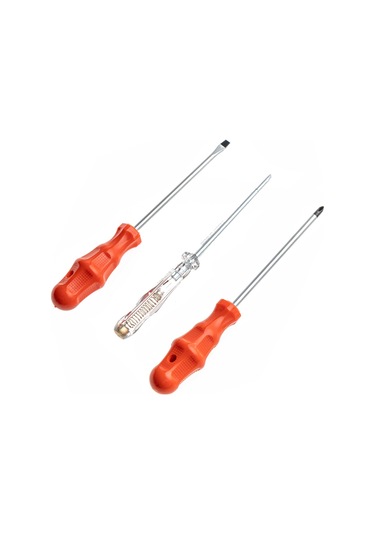 Tek-iş Tornavida Seti 3lü 3 Lü No:5 Yıldız Tornavida Düz Tornavida Kontrol Kalemi