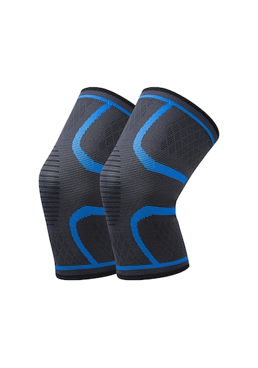 Yuntech01 Sporcu Dizlik Seti - 2'li Paket, Silikonlu Kaymayan, Nefes Alabilir, Konforlu, Kış Sporları İçin Çok Renkli