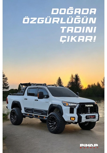 Isızu D-max Uyumlu Lazer Kesim Kutulu Ledli Yan Basamak