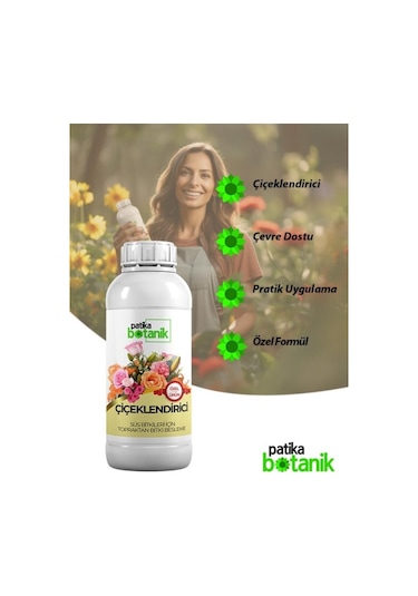 500 Ml Çiçeklendirici- Süs Bitkileri İçin - Topraktan