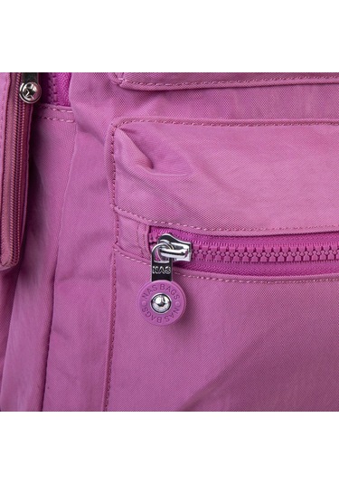 Nas Bag Unisex Zararlı Kimyasal İçermeyen Waterproof Sırt Çantası Gül Kurusu Gül Kurusu