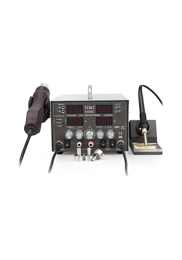 Baku Bk-8305d Isı Ayarlı Üflemeli Digital Lehim Havya İstasyonu