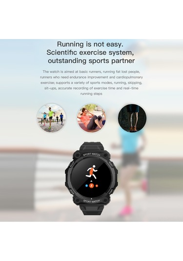 Padalink FD68 1.44" Ips Dokunmatik Ekran Akıllı Saat (İthalatçı Garantili)