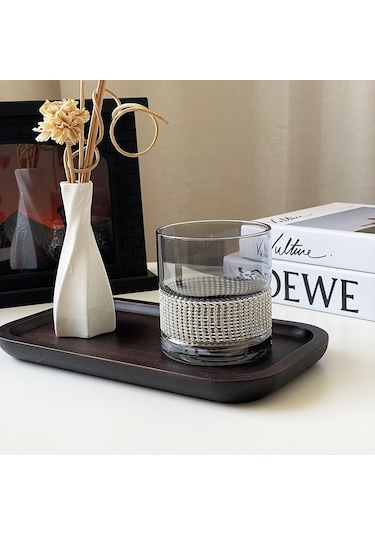 Işık Leks Elmas Kaplamalı Cam Kupa 301-400 Ml