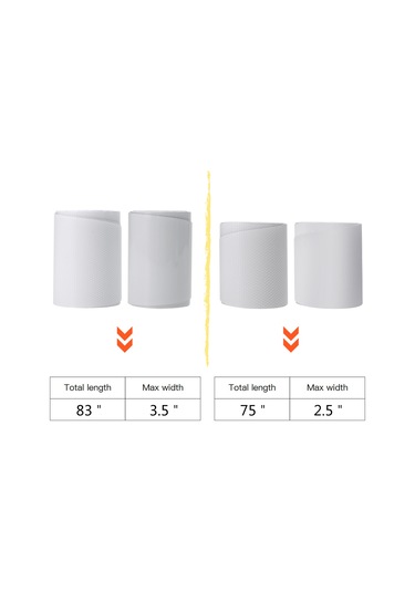 Aubyhe Sup Tahta Koruyucu Kenar Bantı 75'' - Honeycomb Desenli, Uv Ve Çiziklerden Koruma, Şeffaf, Kolay Yapıştır