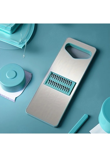 Myinkai Ev Patates Parçalayıcı Paslanmaz Çelik Çok Fonksiyonlu Açık Yeşil