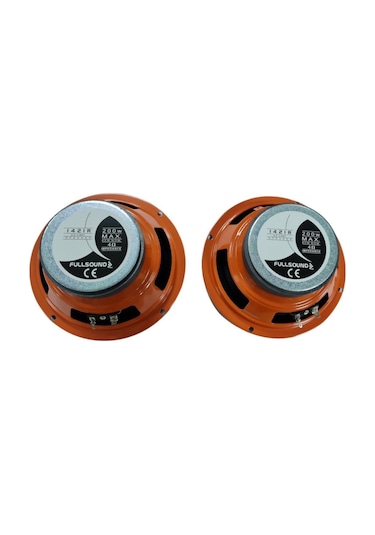 Fullsound 200Watt 16Cm Midrange Hoparlör Takım 2Adet