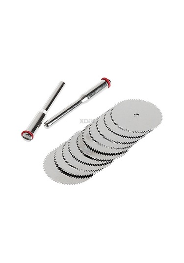 12 Parça 25 Mm Ahşap Cam Saç Kesme Diski Mini Dairesel