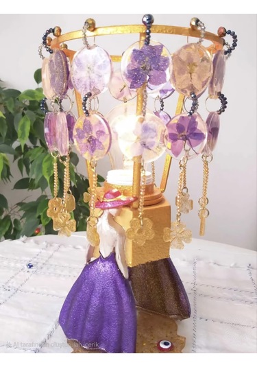 Kadın Figürlü Abajur4 Diğer