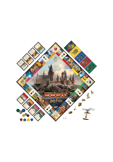 Harry Potter Monopoly Serisi Hogwarts'ta Büyülü Bir Macera