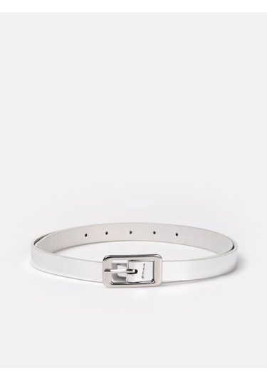 Colins Gri Kadın Kemer Cl1071642 Q1.v1 Sıl Gümüş
