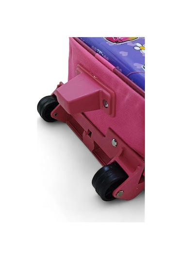 Anaokulu Çekçekli Sırt Çantası 3d Kabartmalı Kreş Kız Çocuk Çantası Kuromi