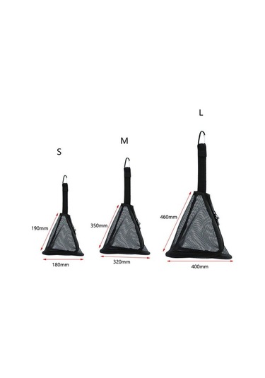 Tongxida Kamp İçin Katlanabilir Pvc Çekirdekli Triangular Kurutma Ağı - Su Filtreli Asma Depolama Çantası Çok Renkli