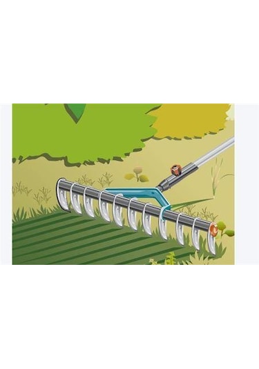 Gardena 3391-20 Çim Havalandırma Tırmığı 35 Cm Combi System