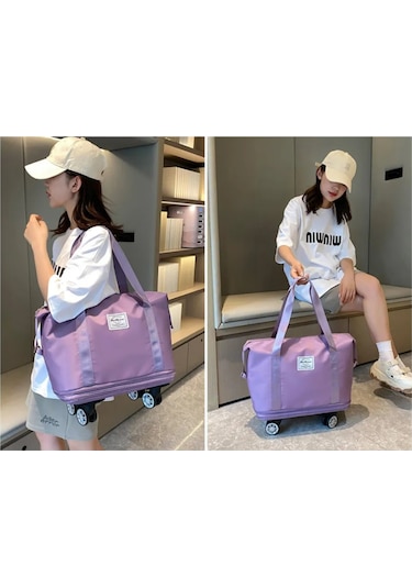 Bestshop1 Dönüşen Bavul, Seyahat Uçak Spor Çantası 300230420
