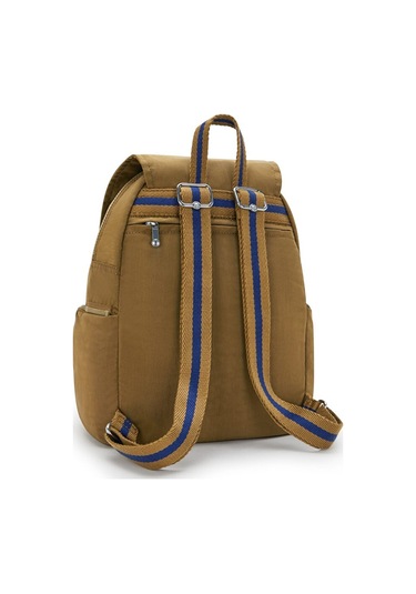 Kıplıng City Zip S Küçük Boy Sırt Çantası Yeşil Dry Laurel Yeşil