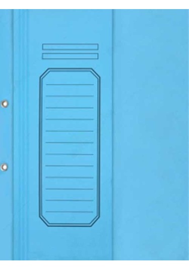 Alemdar Mavi Lüxs Yarım Kapak Kapsüllü Dosya