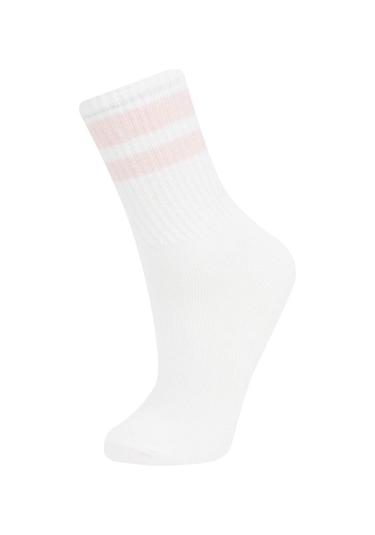 Defacto Kız Çocuk Rahat Lastikli 3'lü Pamuklu Uzun Çorap C2918A8NSWT1 Defacto Kız Çocuk Rahat Lastikli 3'lü Pamuklu Uzun Çorap C2918A8NSWT1