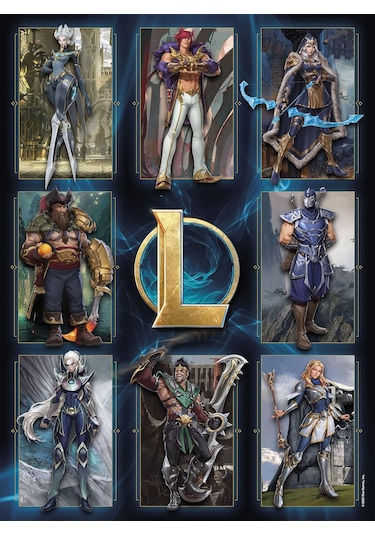 Clementoni 1000 Parça League Of Legends Puzzle