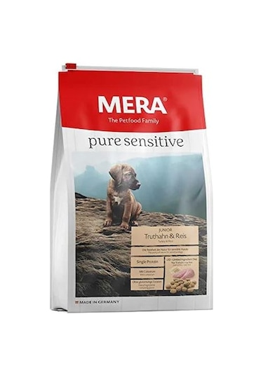 Mera Pure Sensitive Junior Hindi Etli Yavru Köpek Maması 12.5 KG