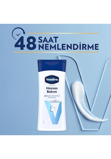 Vaseline Hassas Bakım Vücut Losyonu 200 ML
