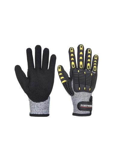 Portwest A722 Darbe Ve Kesilme Dirençli Eldiven - No: 9 - 2 Ad