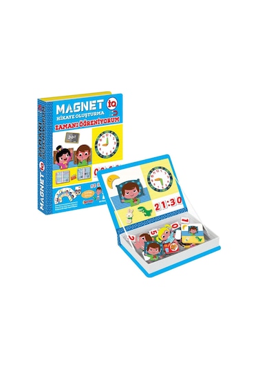 Diytoy Magnet Hikaye Oluşturma - Zamanı Öğreniyorum