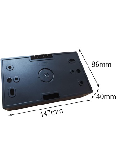 Homyl Elektrik Projesi Kutusu Güç Bağlantı Aksesuarı Siyah