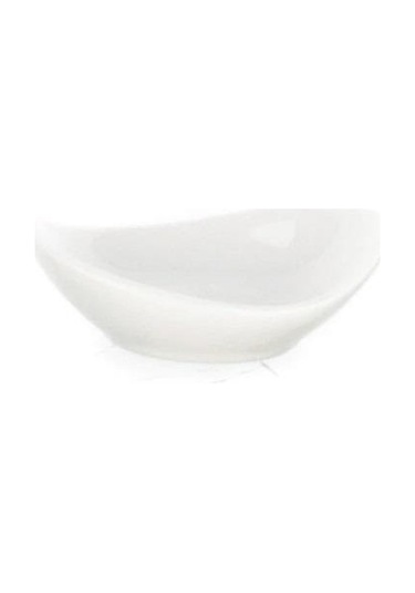 Ultraform Porselen Oval Kase 9x5cm Beyaz