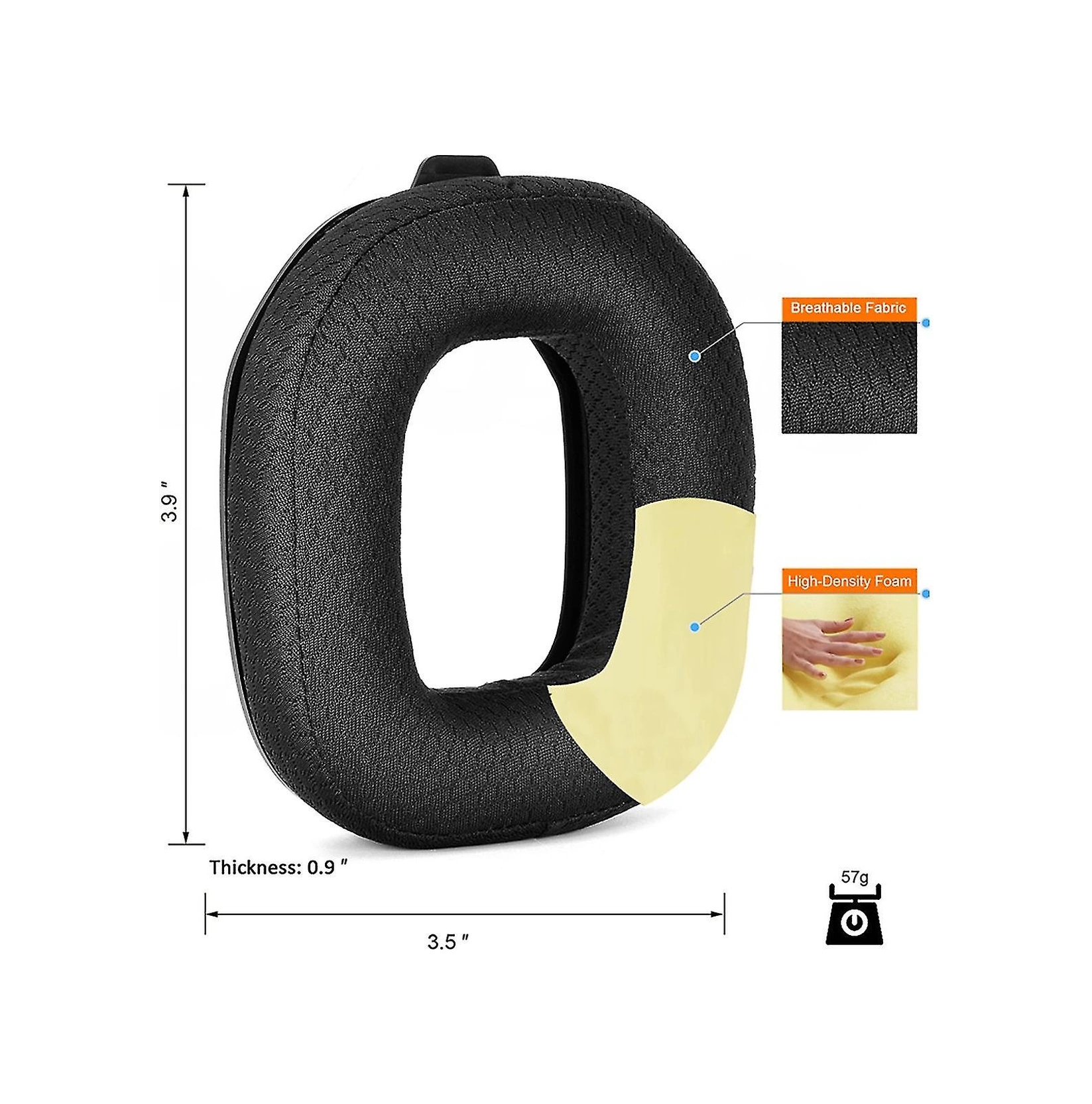 A50 Gen3 Kulaklıklar İçin Manyetik Kulak Pedleri Ve Tokalı Kulaklık Kılıfı Flanel