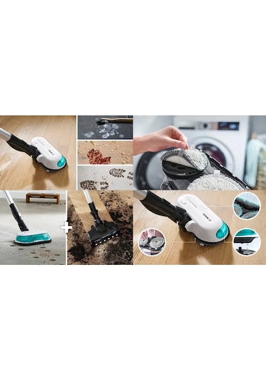 Bosch BCS71HYG1 ProHijyenik Aqua White Dikey Süpürge