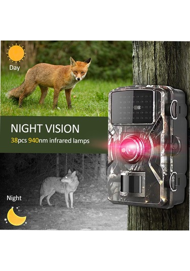 Gajeena Kuşaklı Dış Mekan Kamera, 16mp Fotoğraf/1080p Video, 0.8s Hızlı Tetikleme, 940nm Ir Led Gece Görüşü, Vahşi Hayvan Gözlem İçin Ip66 Su Geçirmez Çok Renkli