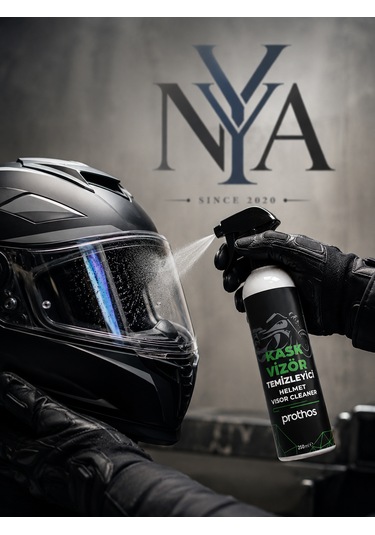 Motosiklet Kask Vizör Temizleme 250 Ml.