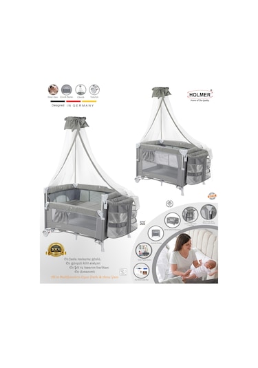 Holmer Kids Maxi Comfort Coolstyle Cibinlikli Park Yatak 70 x 110 CM