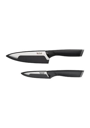 Tefal Comfort 2'li Bıçak Seti 001 Siyah