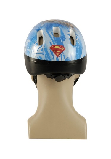 Superman Lisanslı Çocuk Bisiklet Kaskı- Juniour Çok Renkli