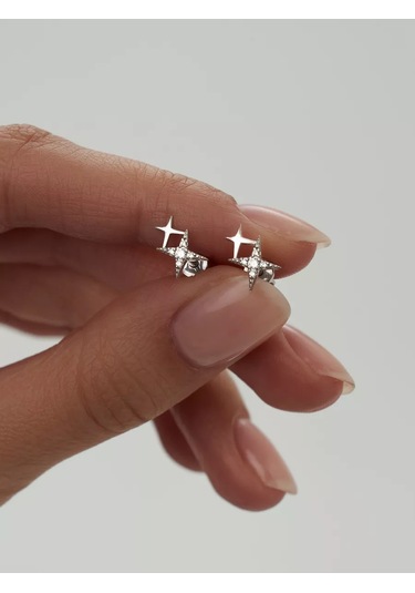 Marıola 925 Gümüş Yıldız Daldağı Küpeleri 165757180 Diğer