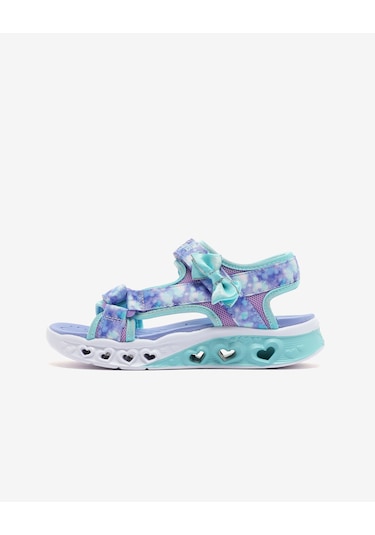 Skechers Flutter Hearts Sandal-blurry Love Büyük Kız Çocuk Lavanta Işıklı Sandalet 303110l Lvaq Mor