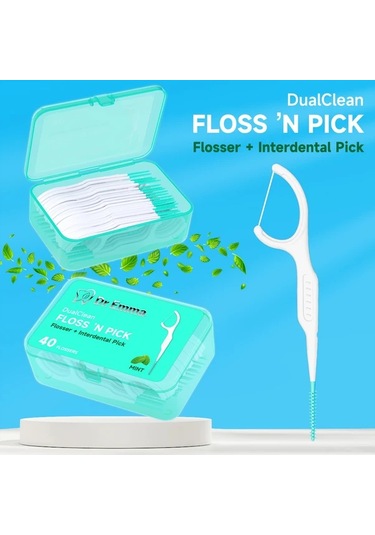 Willowhaven Dr. Emma 80 Adet Nane Aromalı Tek Kullanımlık Diş İpi