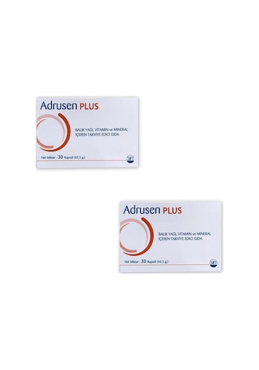 Adrusen Plus 30 Kapsül 2 Adet