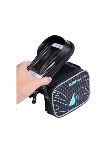 Forte Gt Cbr Kadro Üstü Telefonlu Heybe Çanta Siyah