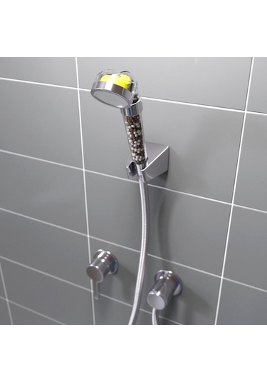 Suntek 3 Kartuşlu Yüksek Basınçlı El Duş Başlığı