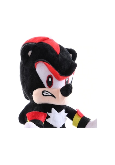66088 Sonic Boom Arkadaşları Figür Peluş Oyuncak Büyük Boy Kirpi Shadow